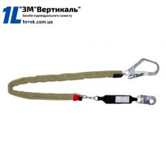 Строп ланцюговий з амортизатором та карабінами К20 + К55 (1МСЛ2)