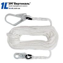Фал страхувальний канатний 12 м. з карабінами К20 + К55